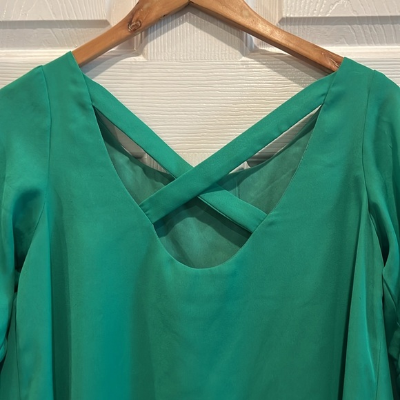 JUDITH MARCH Bell Sleeve Embroidered Blouse - Picture 6 of 12